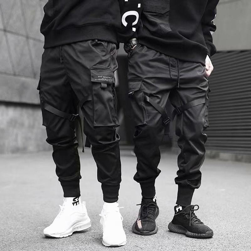 Street Fashion Men 2025 - Ruy Băng Hậu Cung Quần Jogger