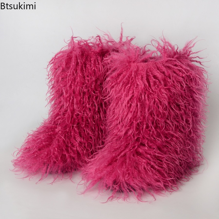 Ladies Trendy Mongolian Fur Bo - đánh giá và giá Street Fashion Y2K