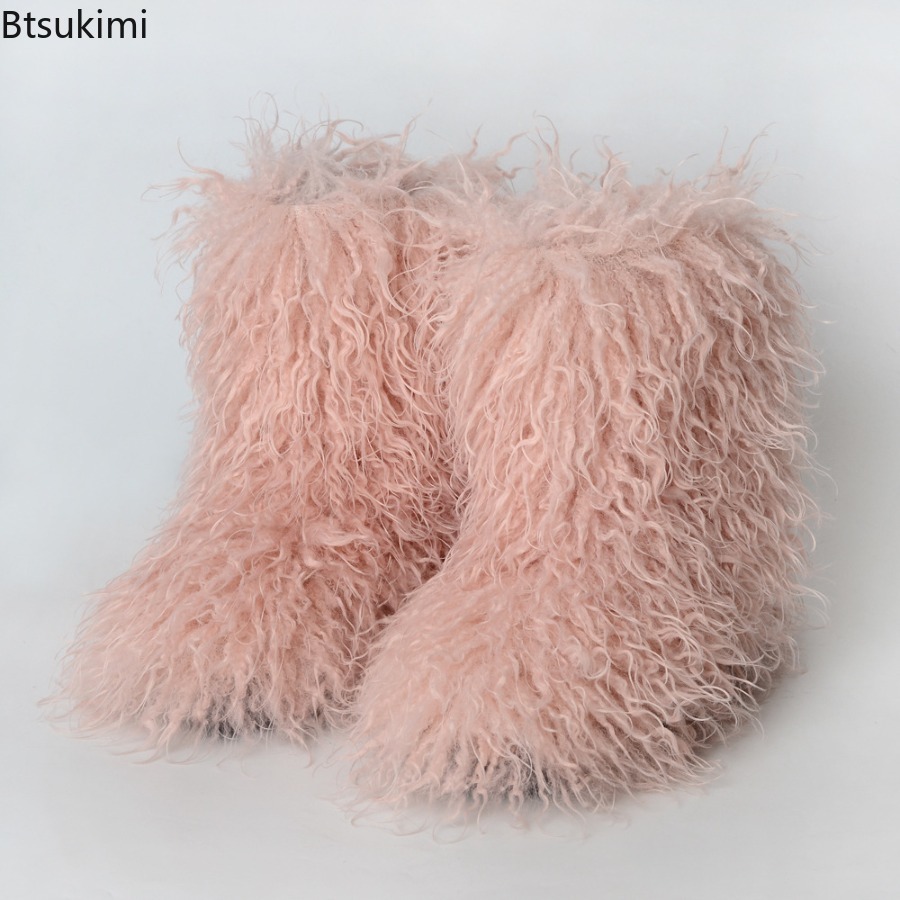 Ladies Trendy Mongolian Fur Bo - đánh giá và giá Street Fashion Y2K